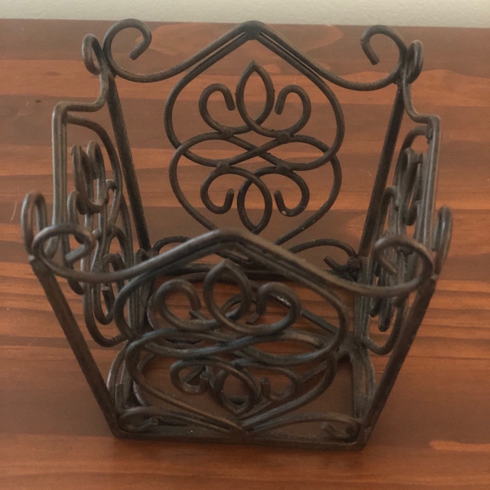 Wrought-Iron Small Basket